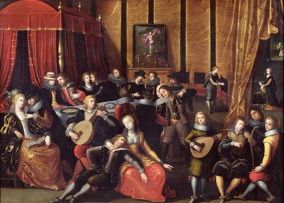The Spanish Concert or, The Gallant Rest by Louis de Caullery